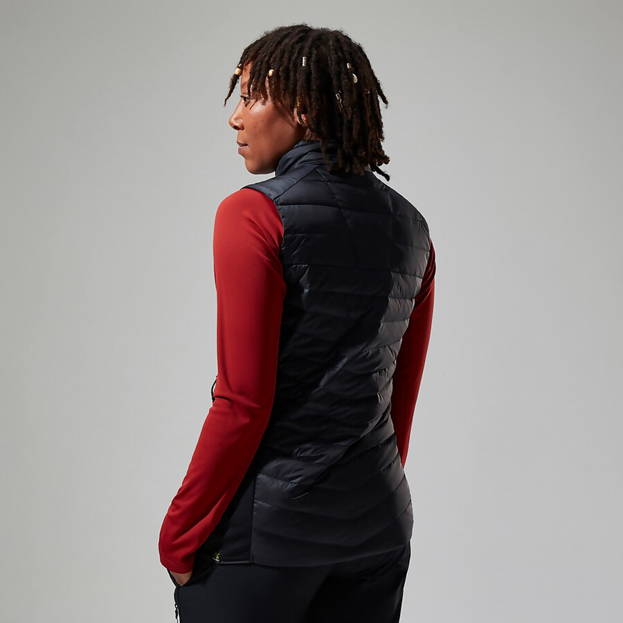 donne tephra 2.0 isolato gilet - nero berghaus