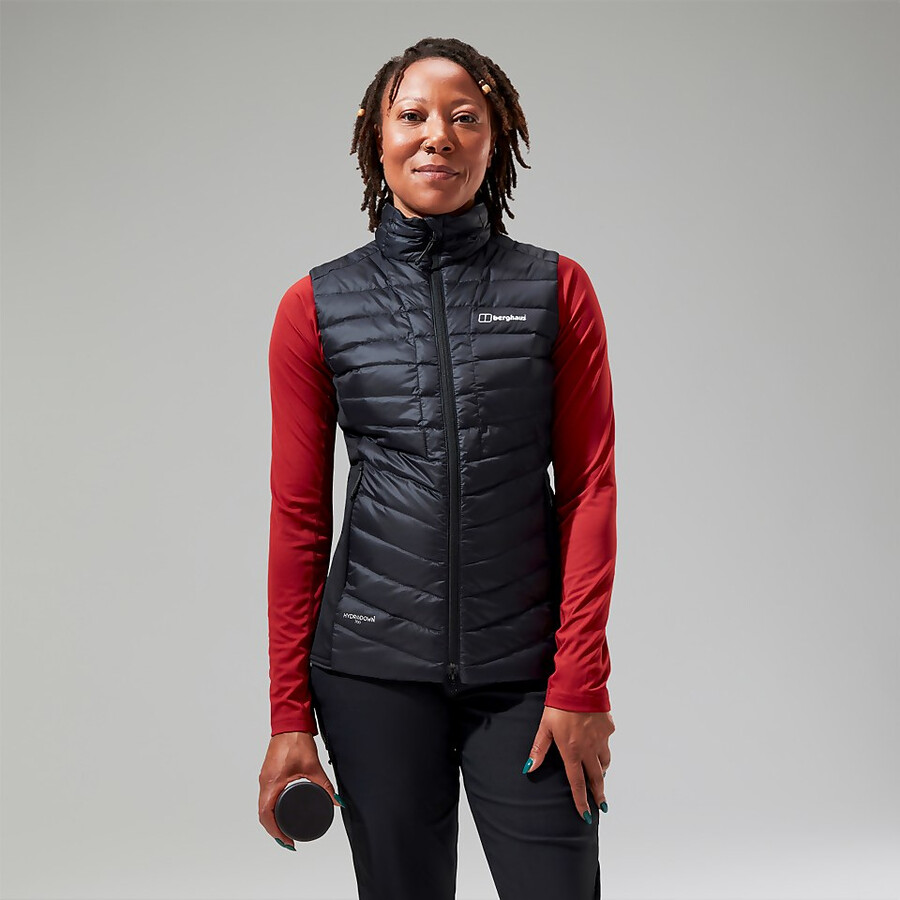 donne tephra 2.0 isolato gilet - nero berghaus