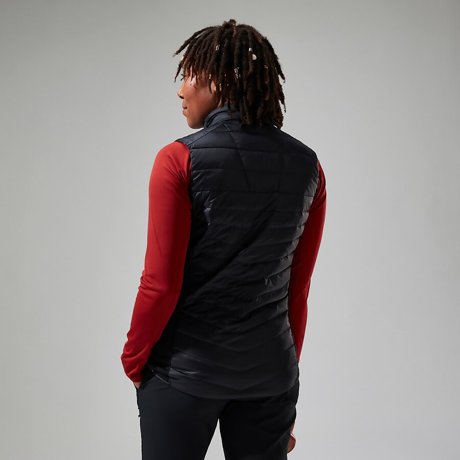 donne tephra 2.0 isolato gilet - nero berghaus