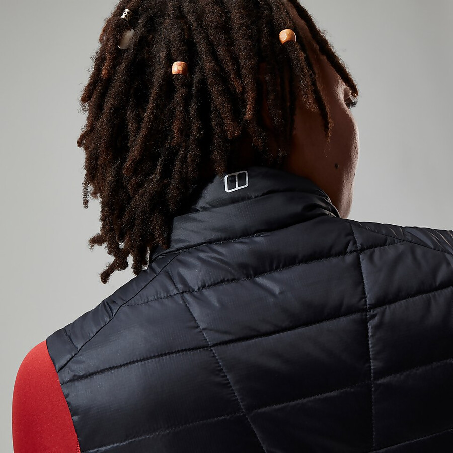 donne tephra 2.0 isolato gilet - nero berghaus