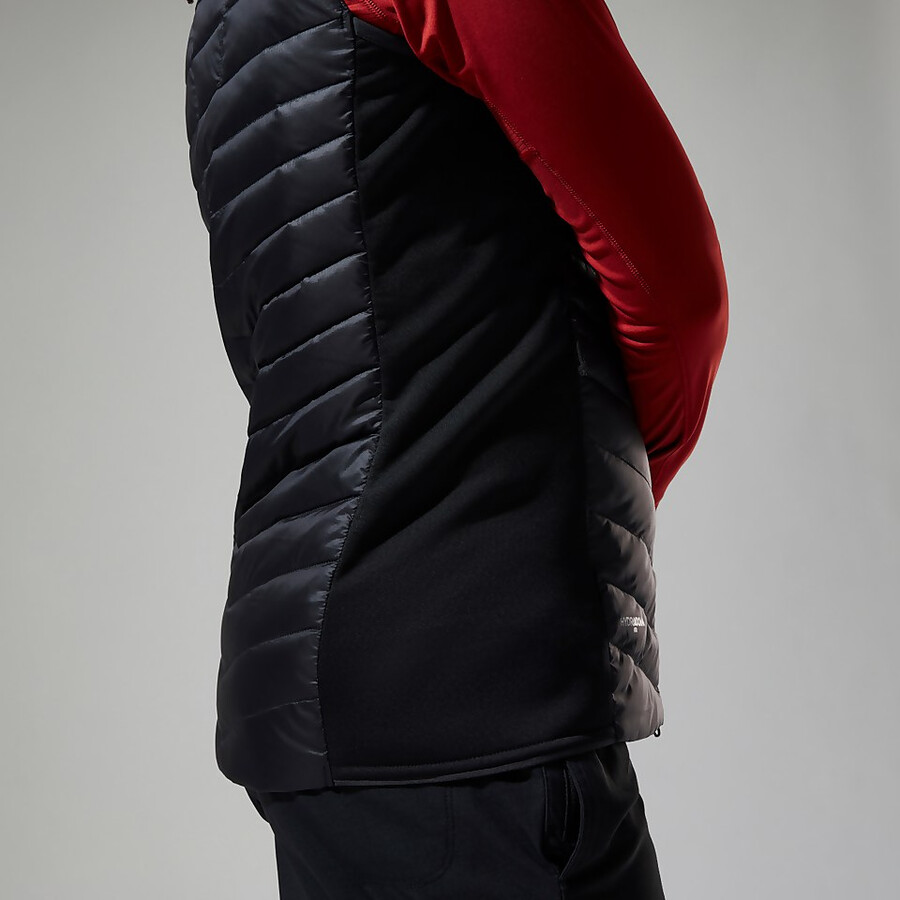 donne tephra 2.0 isolato gilet - nero berghaus