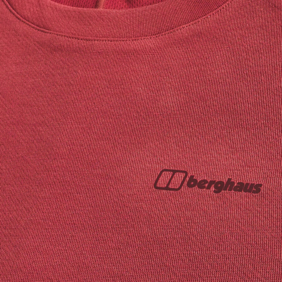 donne ivyhill equipaggio maglione - rosso berghaus