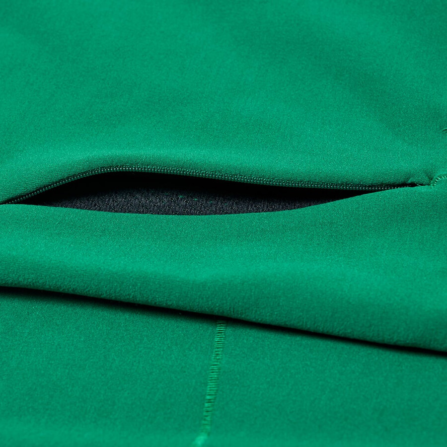 le donne cinetica powerstretch felpa con cappuccio - verde berghaus