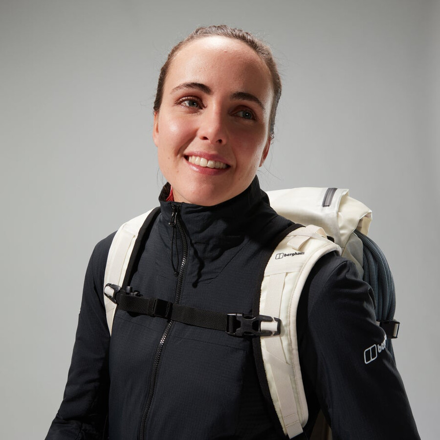 donne mtn guida mw hybrid jacket - black berghaus