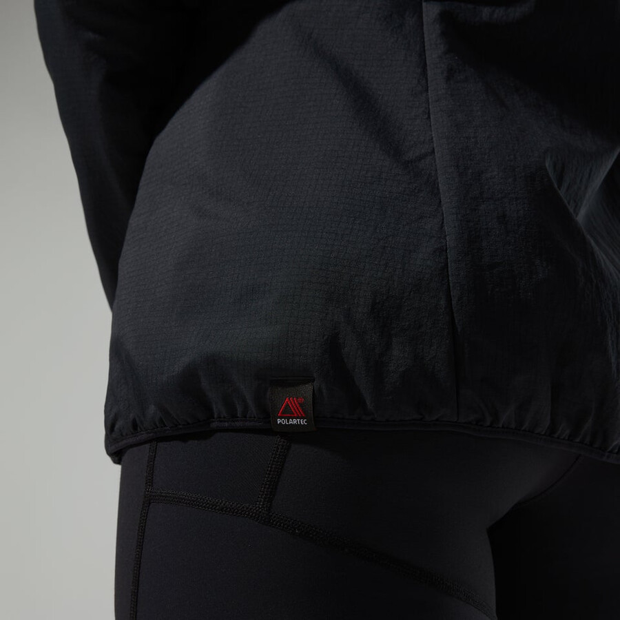 donne mtn guida mw hybrid jacket - black berghaus