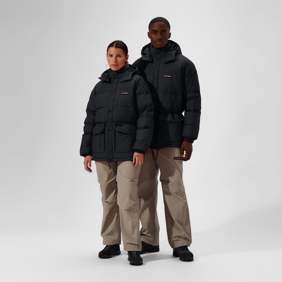 unisex lumley down jacket - black berghaus