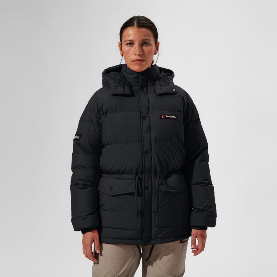 unisex lumley down jacket - black berghaus