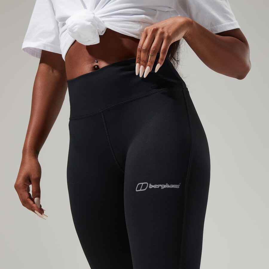 donna berghaus core legging nero berghaus