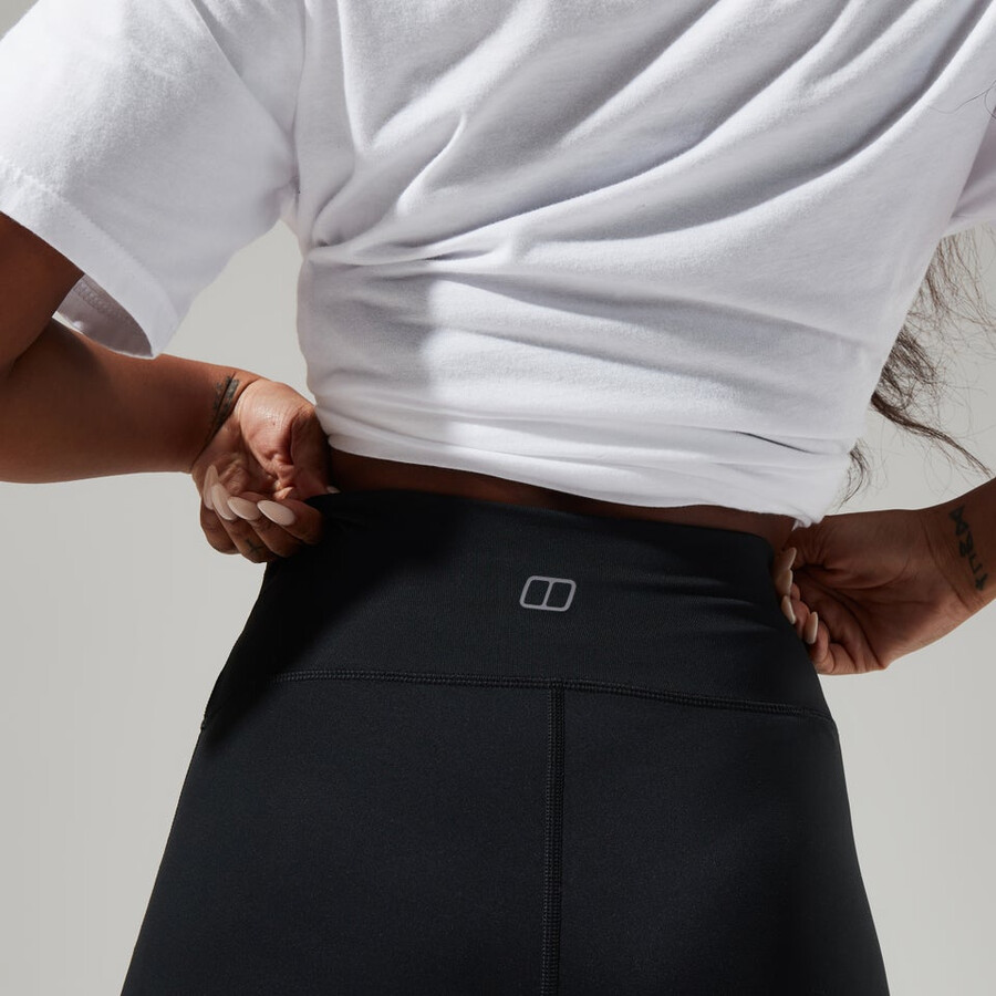donna berghaus core legging nero berghaus