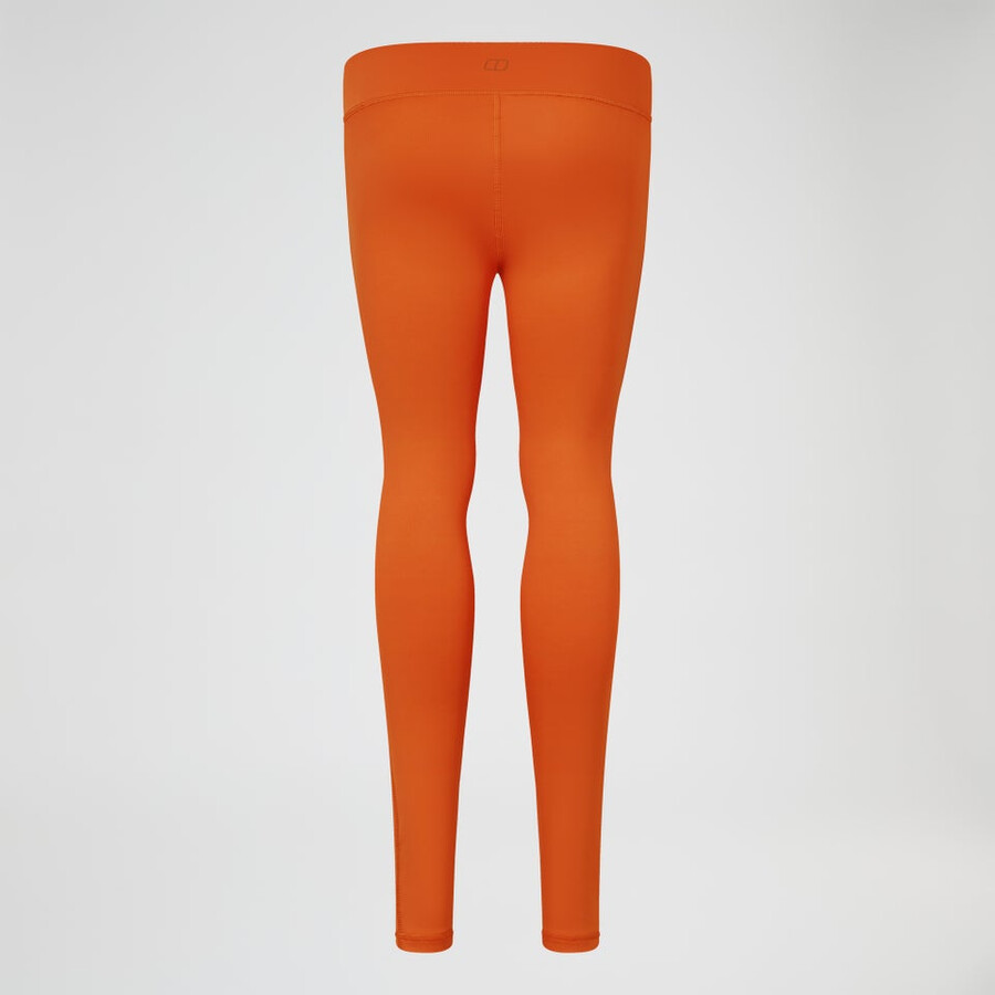 donna berghaus core legging - arancio berghaus