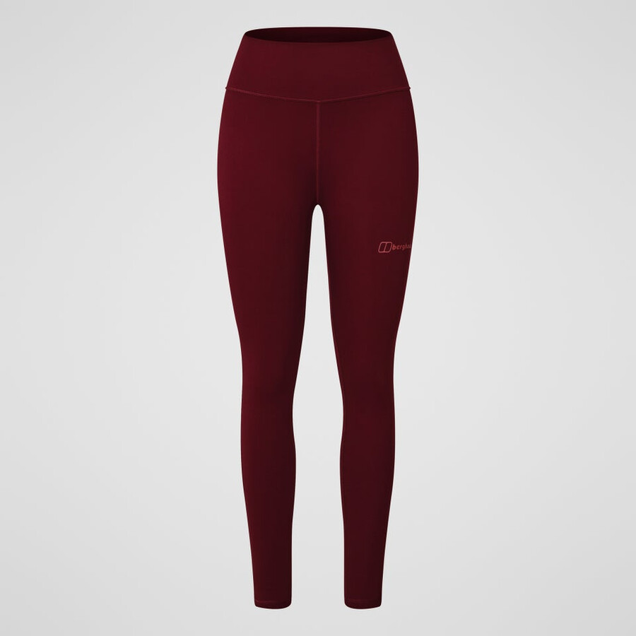 donna core legging - rosso berghaus