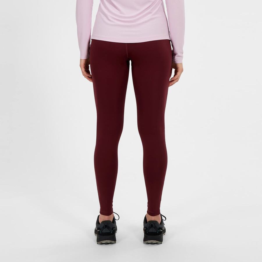 donna core legging - rosso berghaus