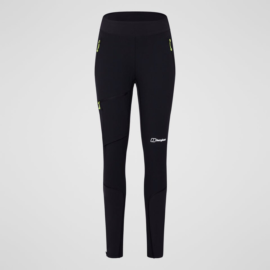 donne mtn guida alpina legging nero berghaus