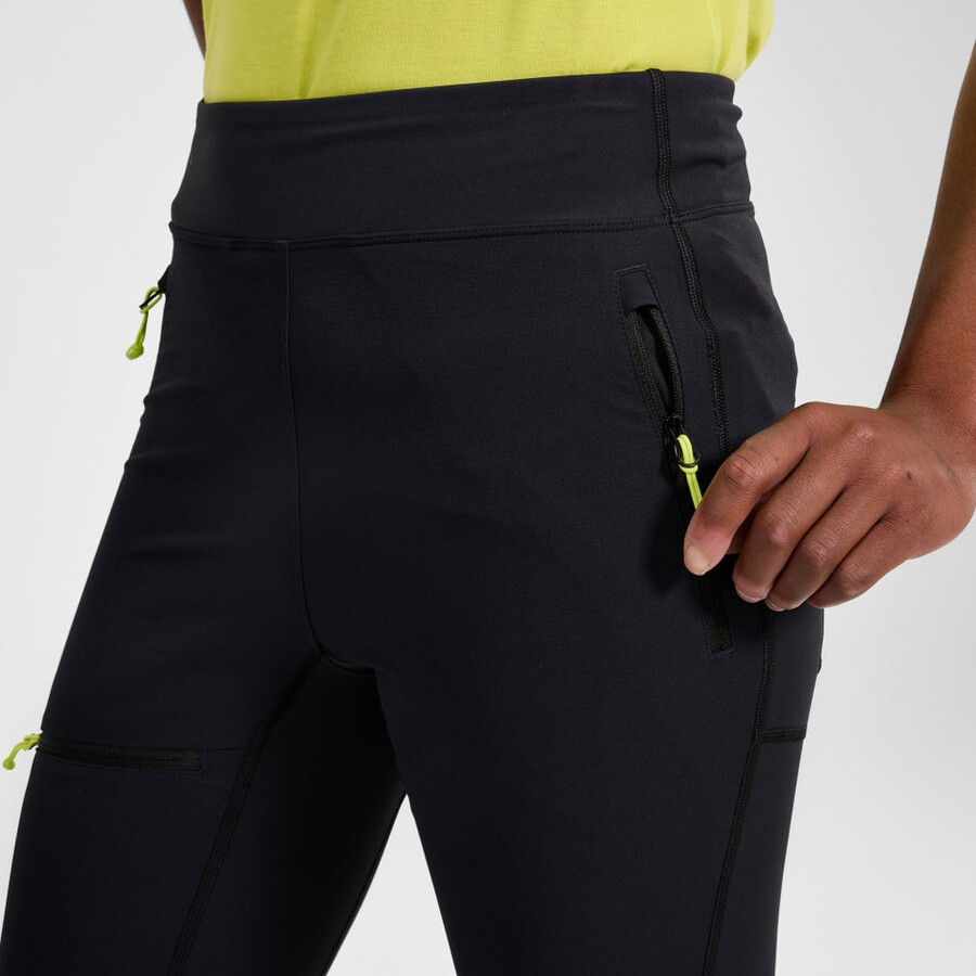donne mtn guida alpina legging nero berghaus