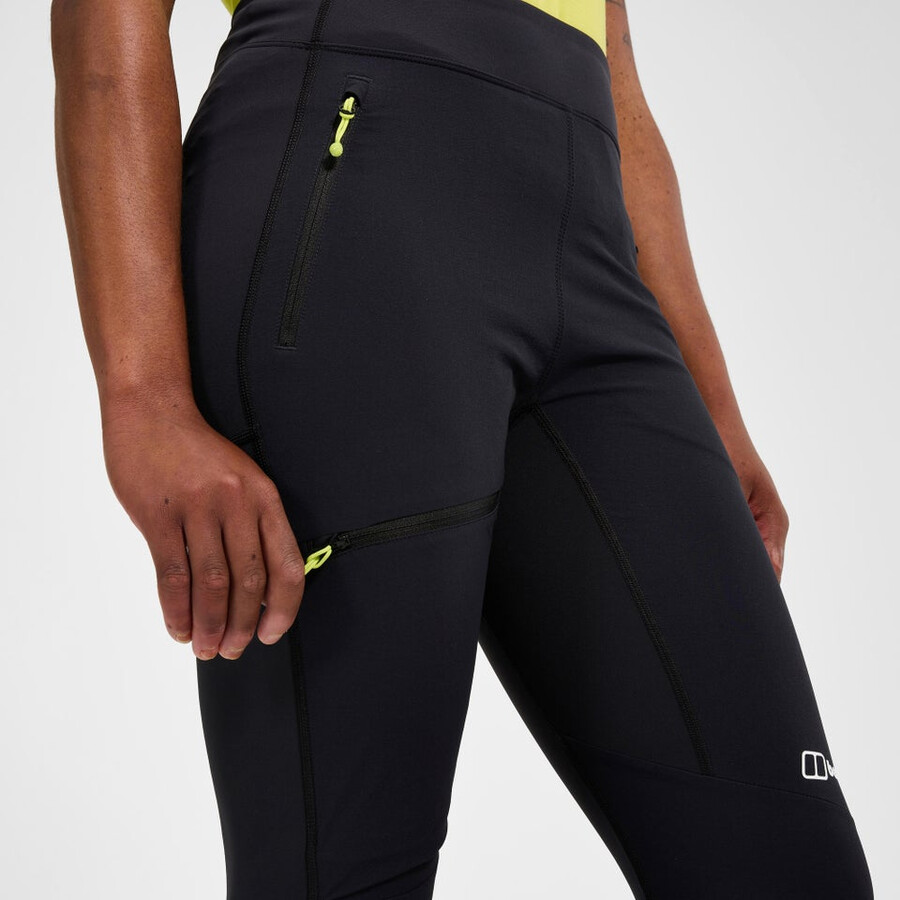 donne mtn guida alpina legging nero berghaus