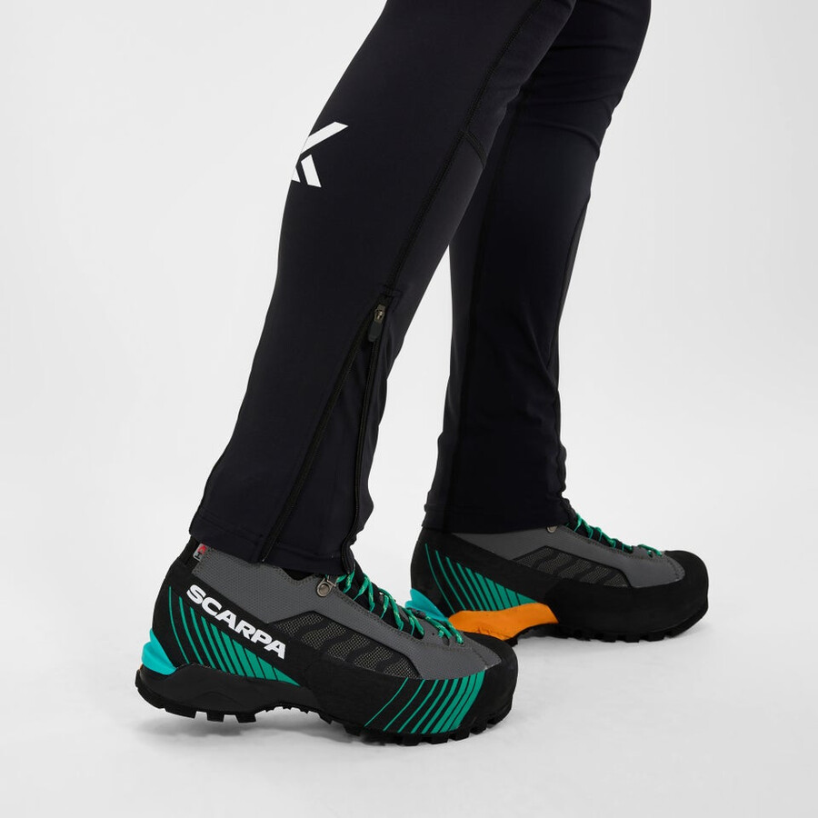 donne mtn guida alpina legging nero berghaus
