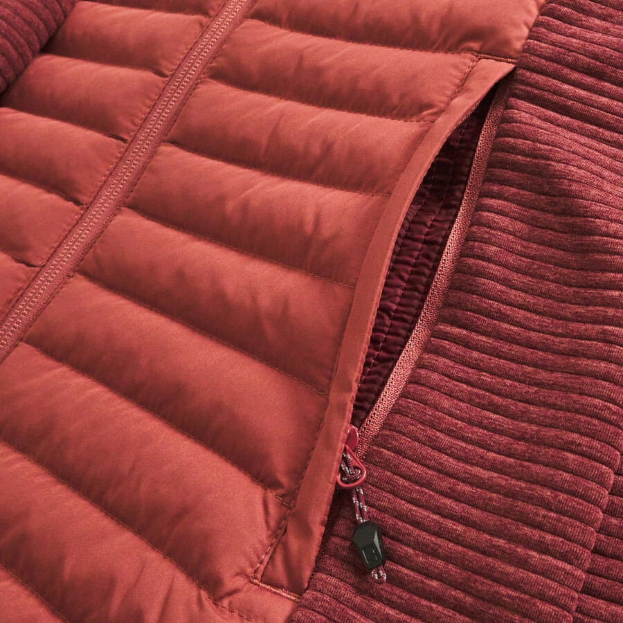 donne nula ibrido sintetico insulated jacket - red berghaus