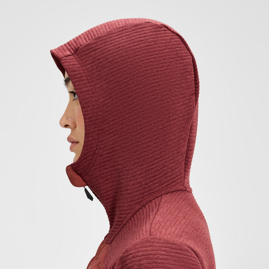 donne nula ibrido sintetico insulated jacket - red berghaus
