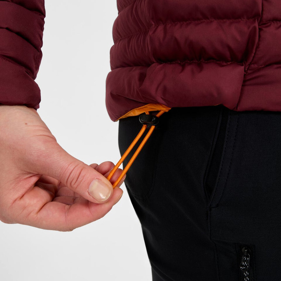 donne nula micro sintetico insulated jacket - red berghaus