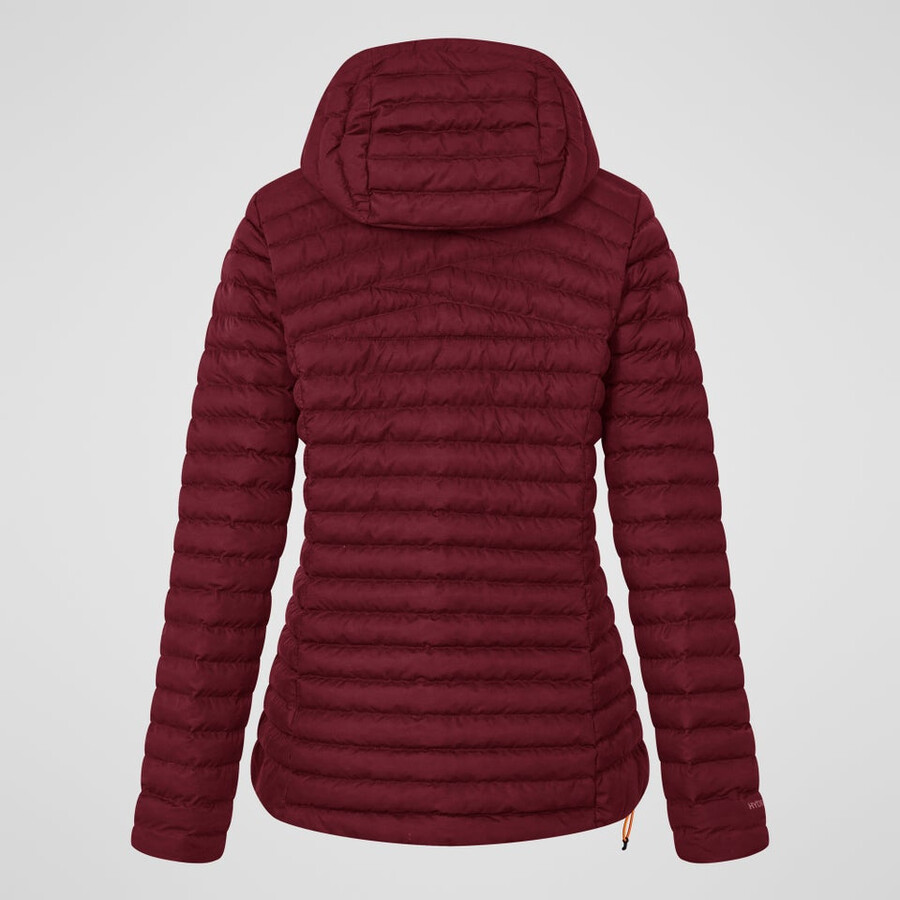 donne nula micro sintetico insulated jacket - red berghaus