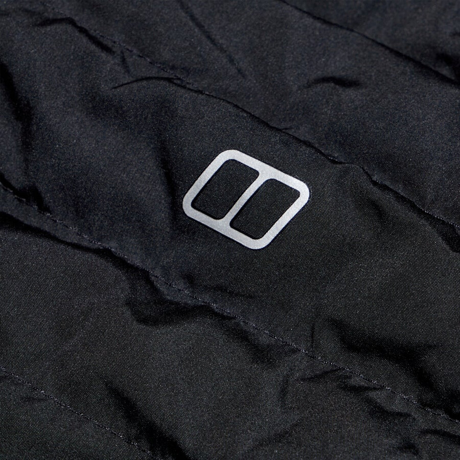 donne nula micro giacca lunga - nero berghaus