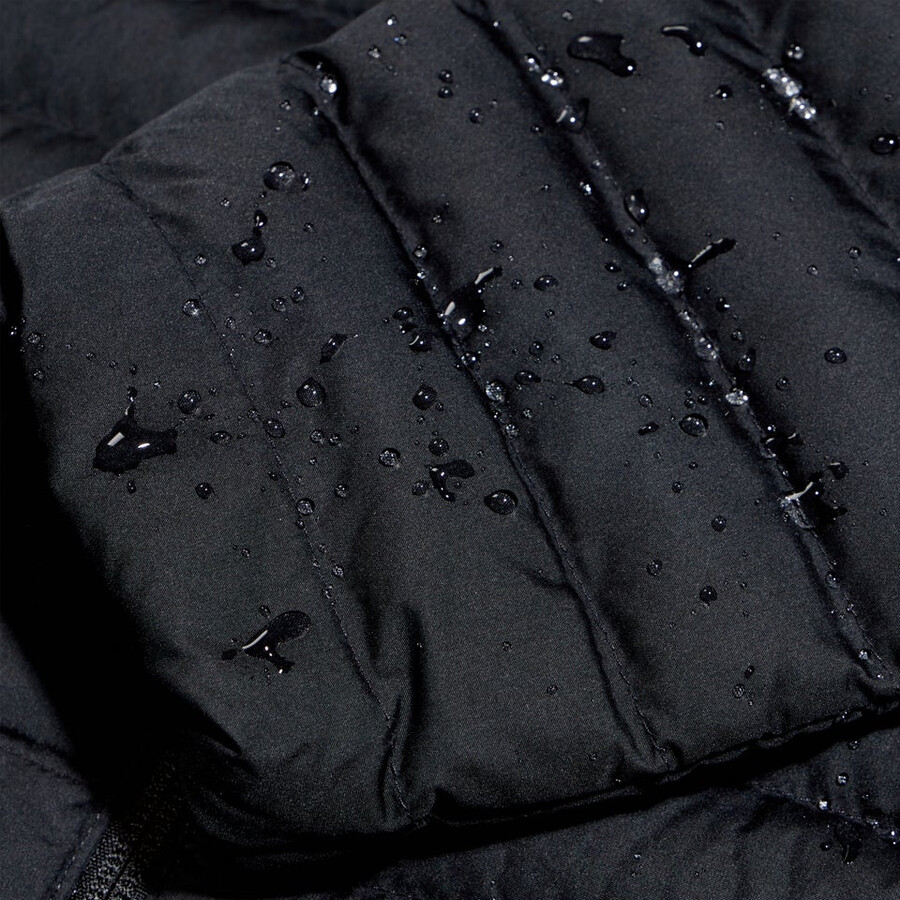 donne nula micro giacca lunga - nero berghaus