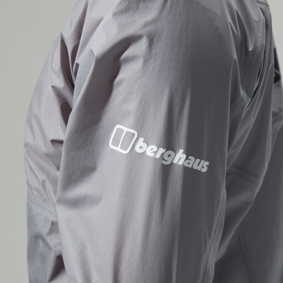 donne mtn guida hyper lt giacca - grigio berghaus