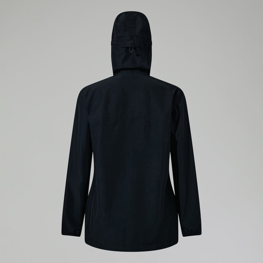 donne diluvio pro 3.0 impermeabile giacca - nero berghaus