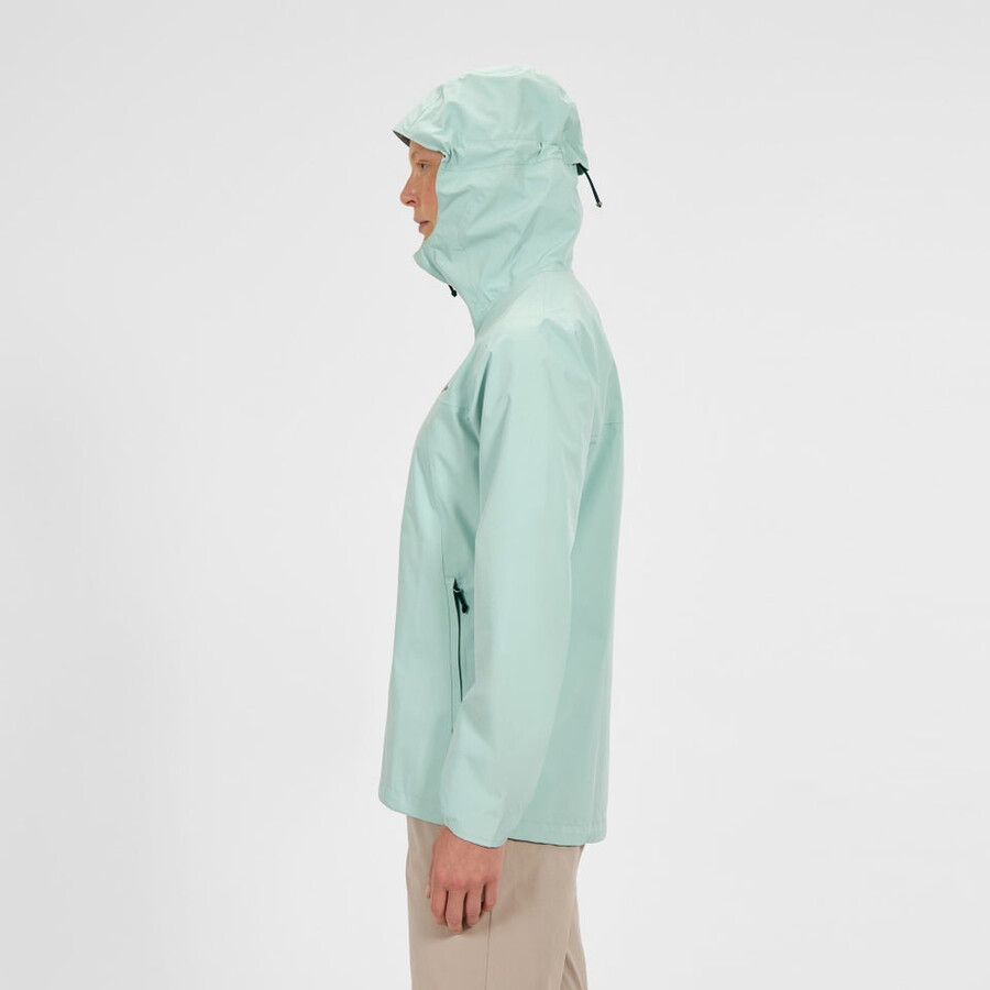 donne diluvio pro 3.0 impermeabile giacca - verde berghaus