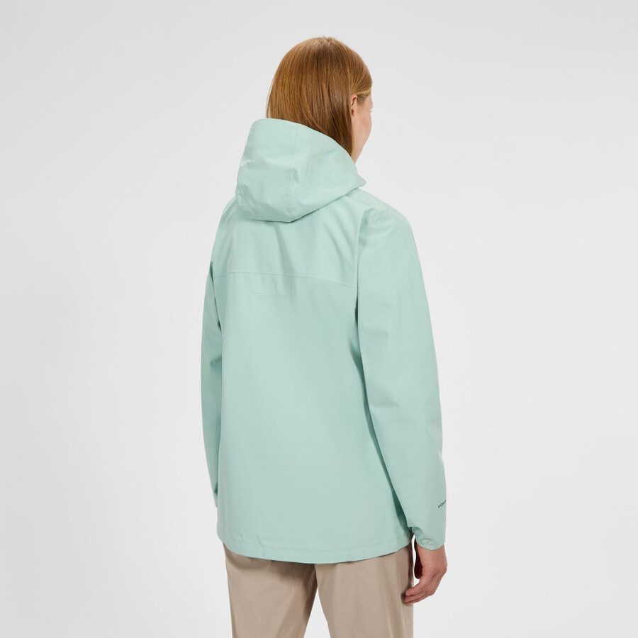 donne diluvio pro 3.0 impermeabile giacca - verde berghaus