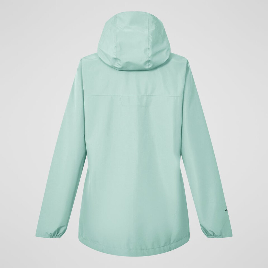 donne diluvio pro 3.0 impermeabile giacca - verde berghaus