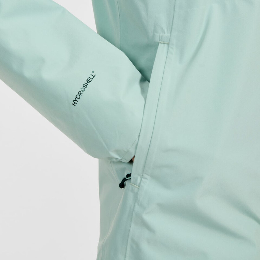 donne diluvio pro 3.0 impermeabile giacca - verde berghaus