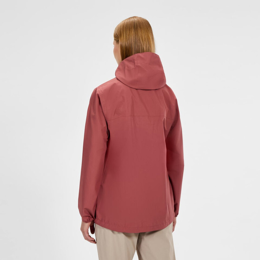 donne diluvio pro 3.0 impermeabile giacca - rosso berghaus