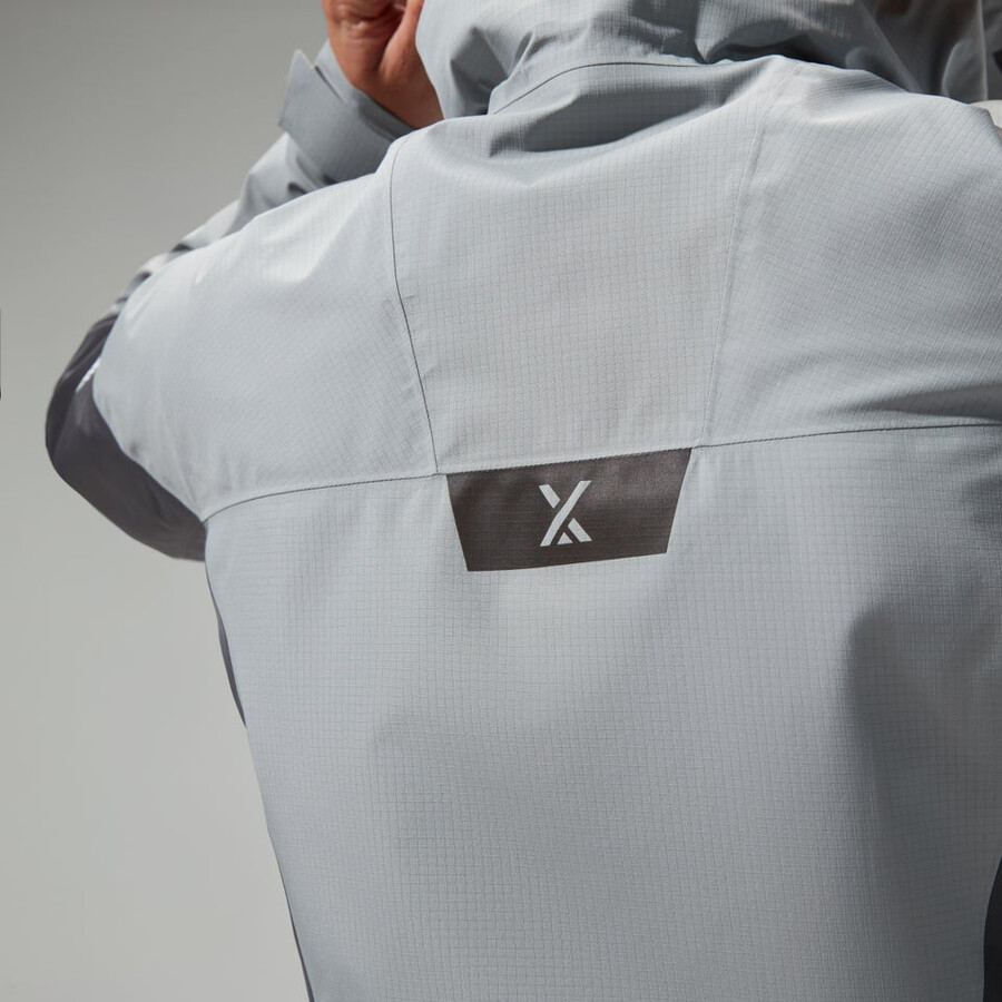 donne mtn guida alpina pro gore-tex giacca - grigio berghaus