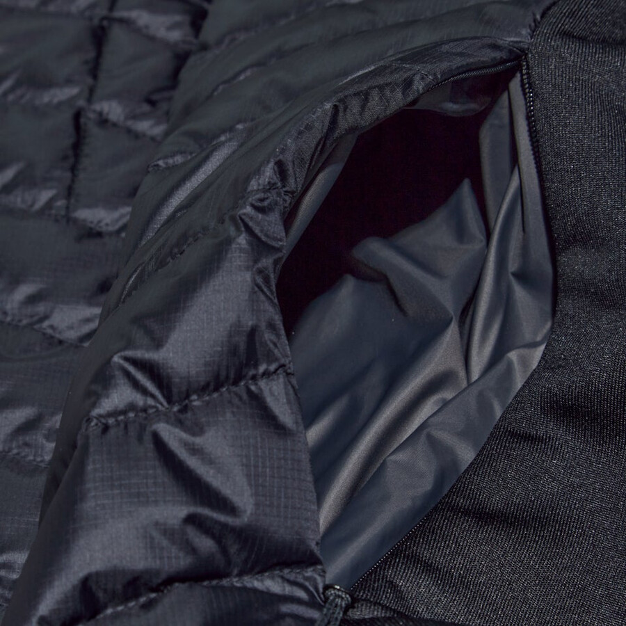 donne tephra 2.0 con cappuccio giacca isolante nero berghaus