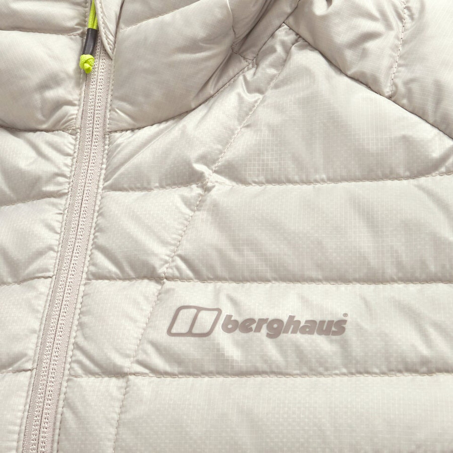 donne tephra 2.0 con cappuccio giacca isolante grigio berghaus