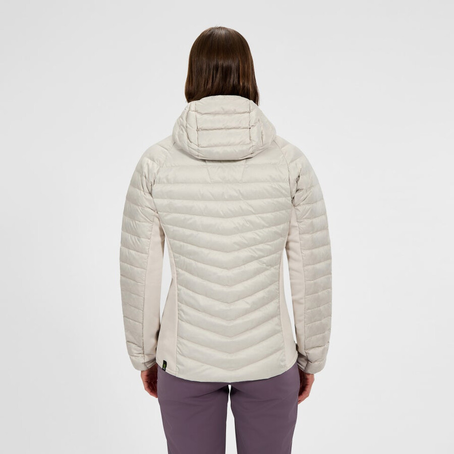 donne tephra 2.0 con cappuccio giacca isolante grigio berghaus
