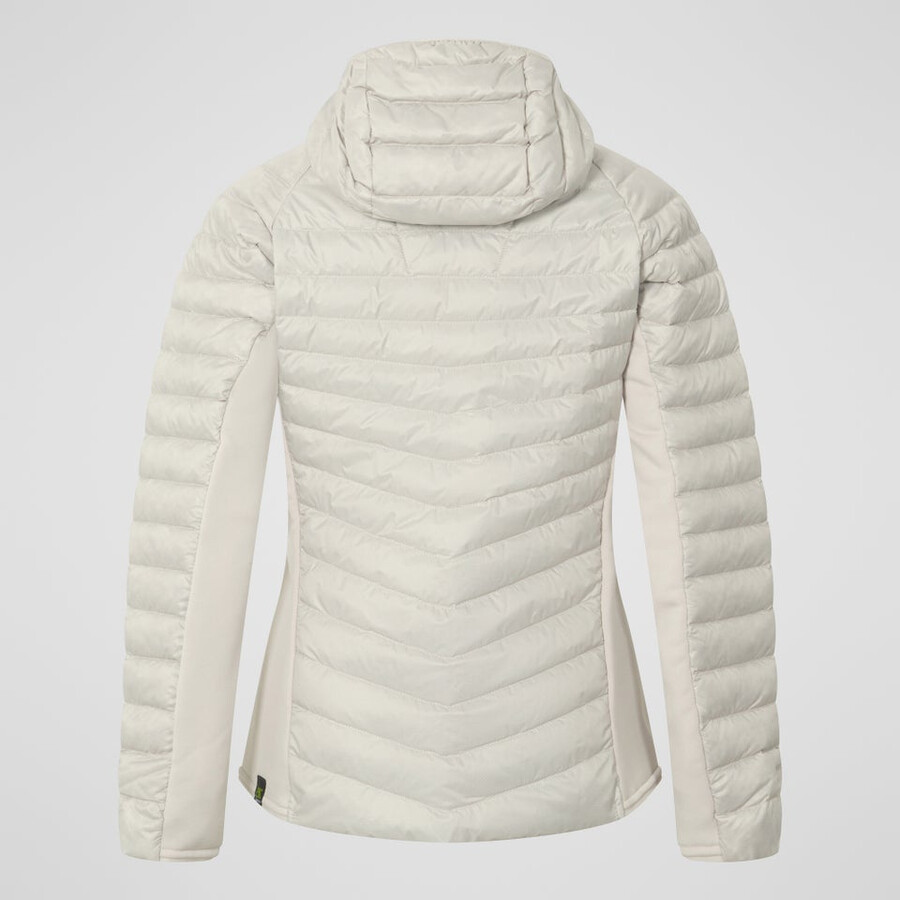 donne tephra 2.0 con cappuccio giacca isolante grigio berghaus