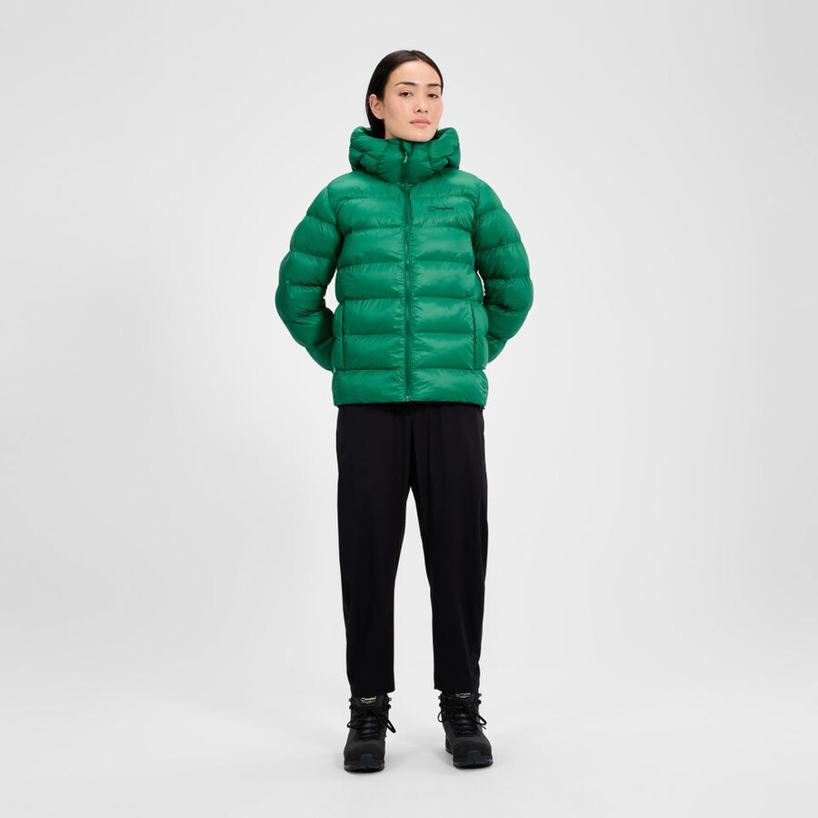 donne ewden giacca - verde berghaus