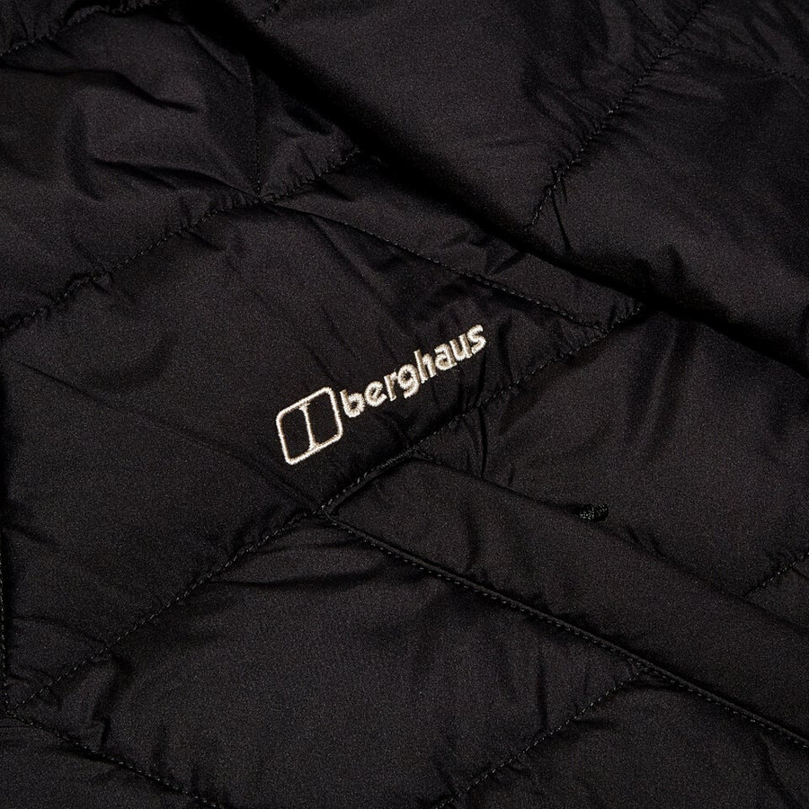 donne netherdene quilted giacca isolante - nero berghaus