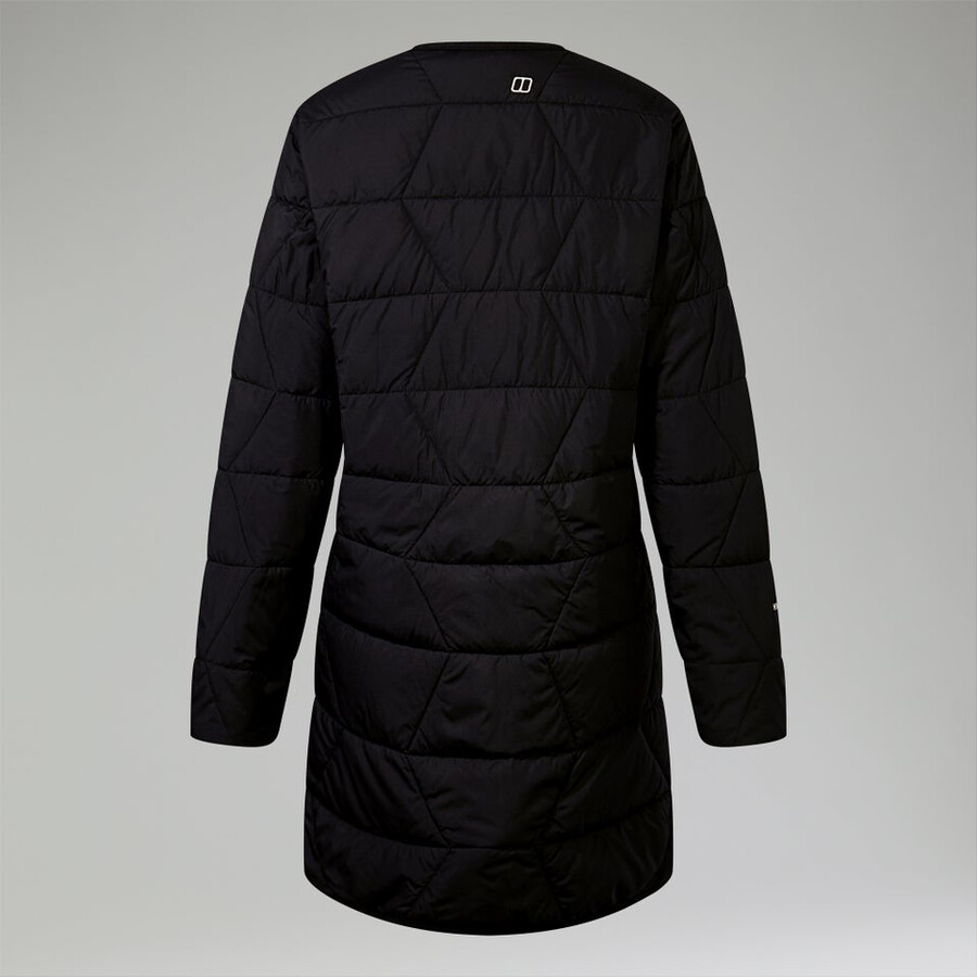 donne netherdene quilted giacca isolante - nero berghaus