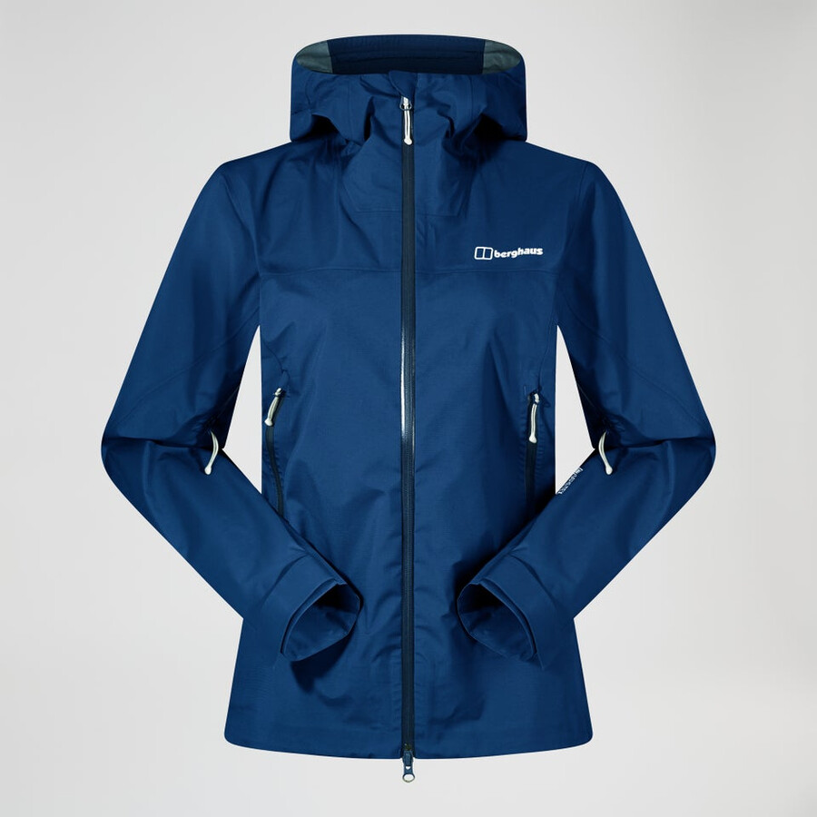 donne vertice cercatore di gore-tex giacca - blu berghaus