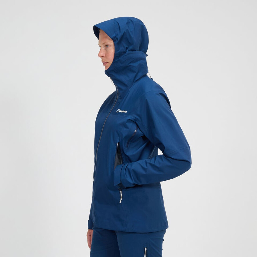 donne vertice cercatore di gore-tex giacca - blu berghaus