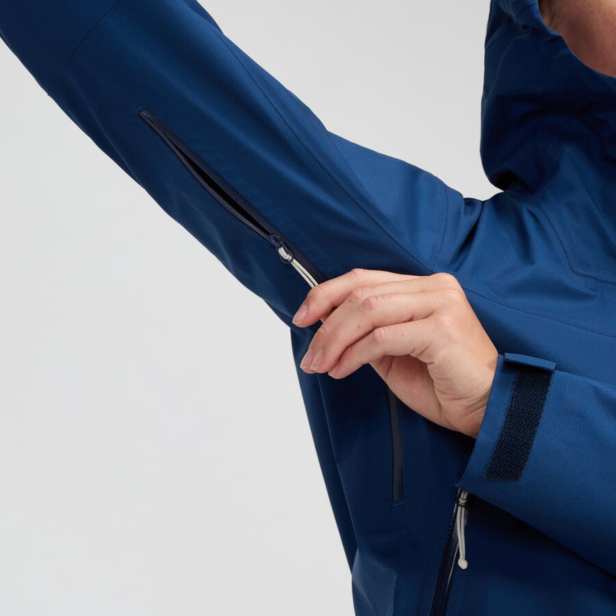 donne vertice cercatore di gore-tex giacca - blu berghaus