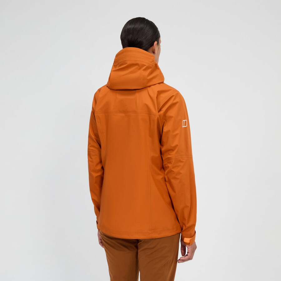 donne vertice cercatore di gore-tex giacca - arancio berghaus