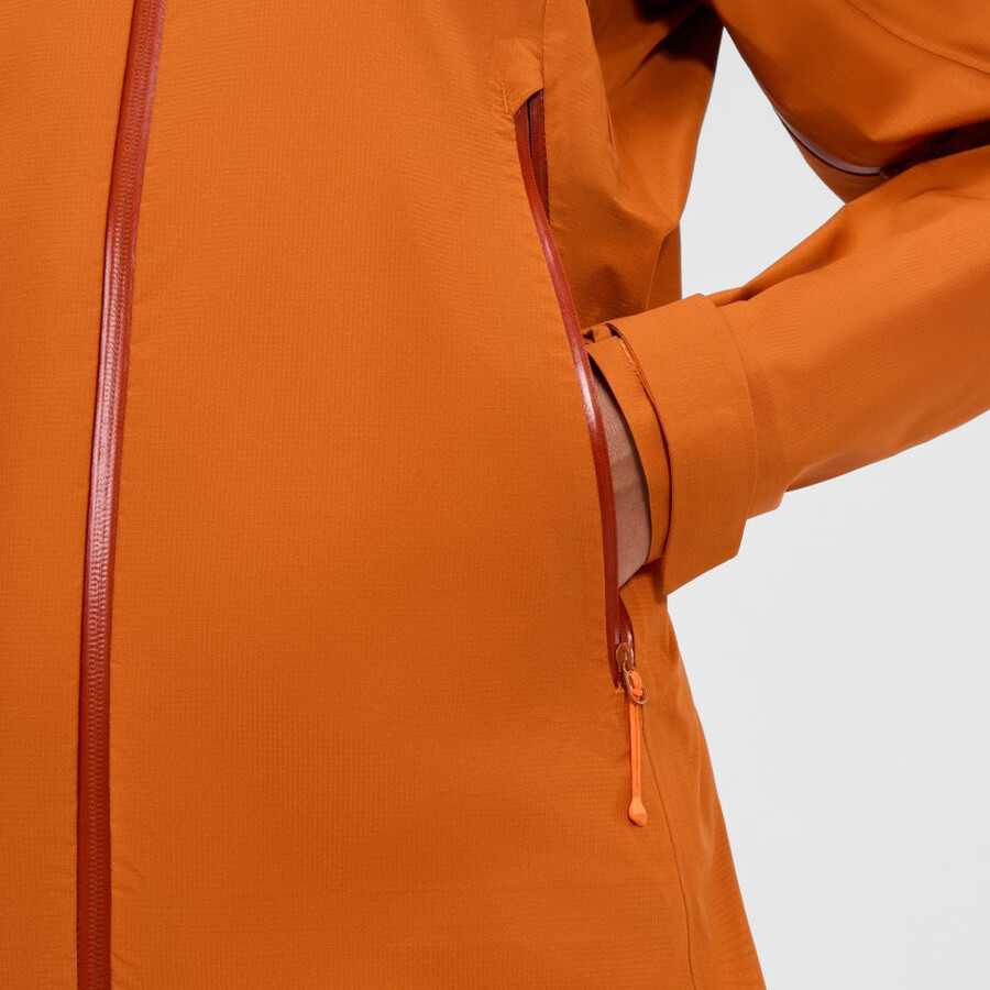 donne vertice cercatore di gore-tex giacca - arancio berghaus