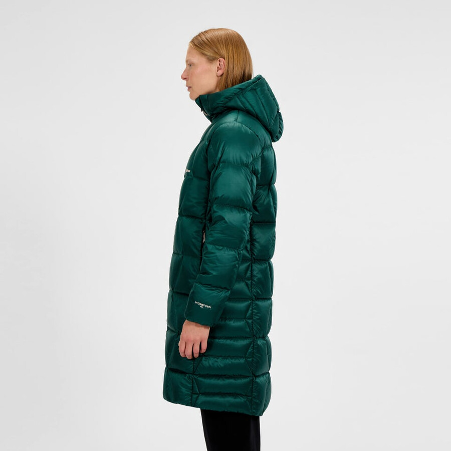 donne explorer lungo giù giacca - verde berghaus