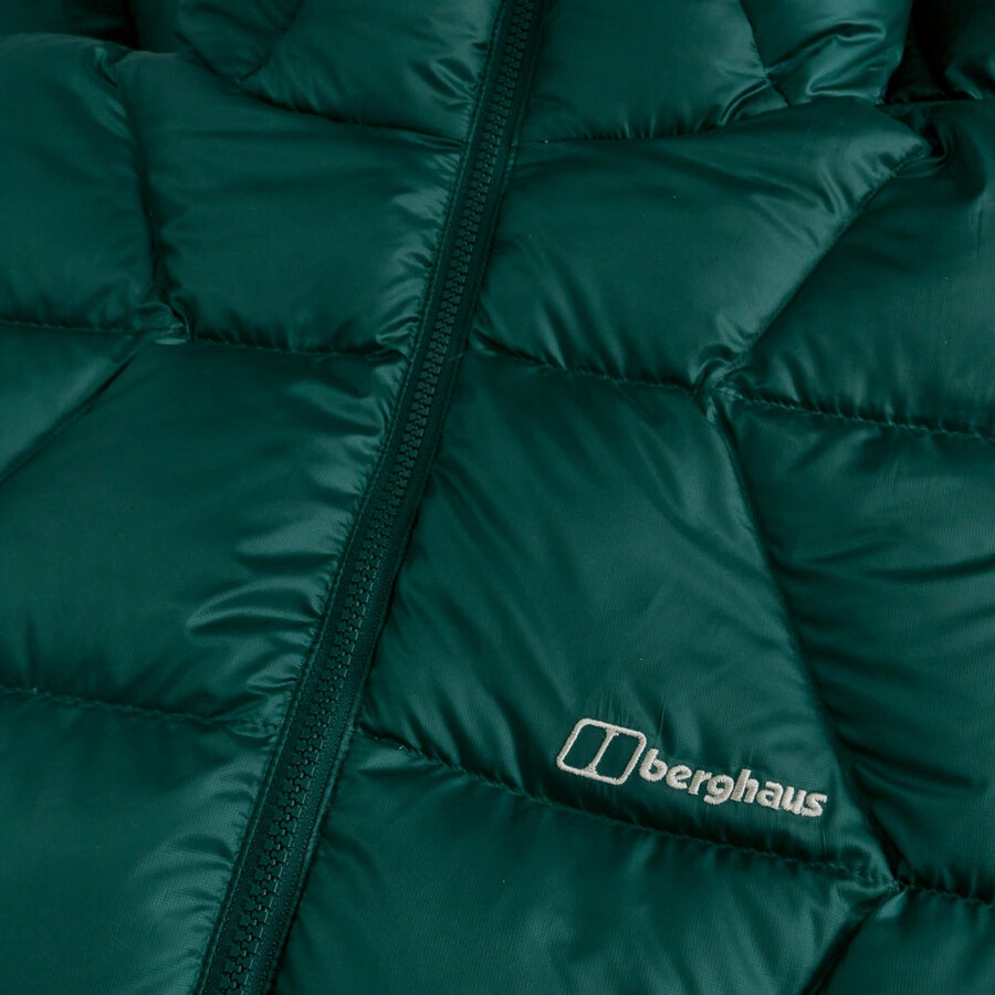 donne explorer lungo giù giacca - verde berghaus