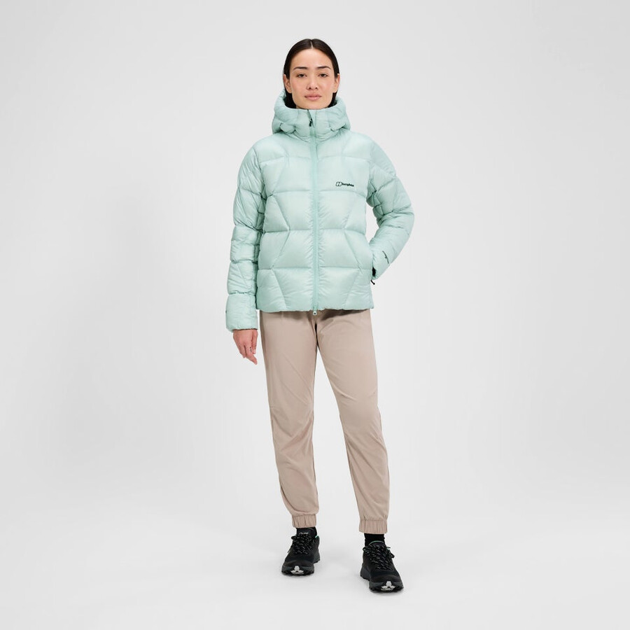 donne explorer giù giacca - verde berghaus