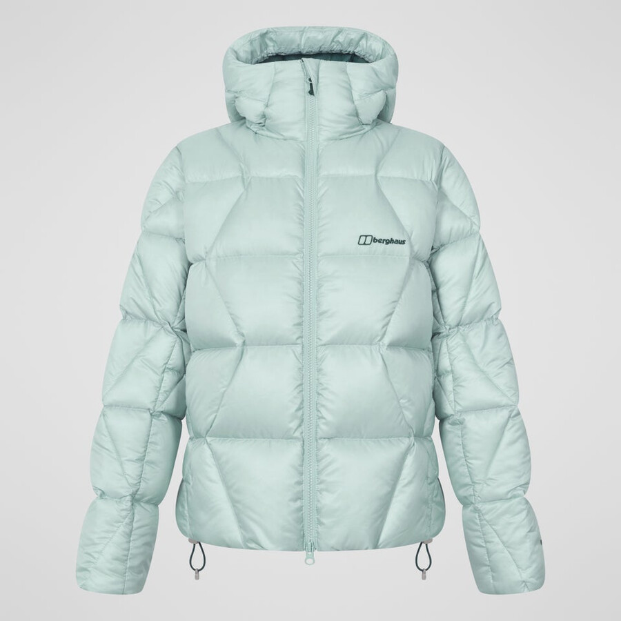 donne explorer giù giacca - verde berghaus